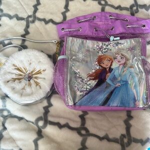 Frozen backpack and purse lot